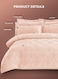 Parry Life 8 Pieces Set Includes 1 Comforter 260 x 240cm 2 Pillow Covers 2 Shawms 1 Bedsheet 2 Cushions
