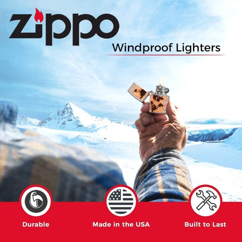 Zippo AE184415 151 Fairy Spectrum Windproof Lighter