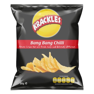 Krackles Bang Bang Chilli Potato Chips 30G