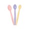 مجموعة وي الثلاثية من ملاعق التغذية - مجموعة باللون الوردي