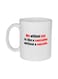 muGGyz World's Best English Foxhound Printed Ceramic Coffee Mug White/Black 8x9.5x8centimeter