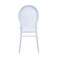 Jilphar Furniture Polypropylene Indoor/outdoor Dining Chair, White JP1311C