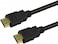 DKURVE&reg; High Speed 1.4 Version HDTV Cable Male to Male - Audio Return, Video, Black - 15M