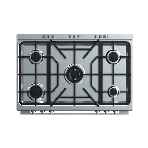 Fresh Modena Gas Cooker - 90 Cm - 5 Burners - Black