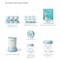 Nutribullet NBY 1812 Baby Blender Blue And White 18 Pieces