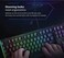 Hyper Tactile Mechanical Gaming Keyboard  Rainbow LED Backlight  100% All‐key Anti‐Ghosting   Blue Mechanical Keys  Quick Media Key