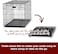 Dog cage dog crate, for medium and large size dog, large breed dog, outdoor indoor, foldable, easy for carry travel, can open from 2 sides, with tray, dimension 107x68.5xH77 cm (42 inch size)