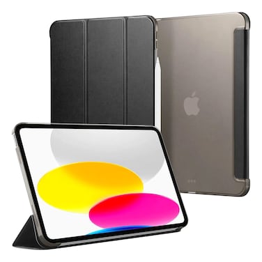 سبيغن سمارت حافظة قابلة للطي لجهاز أبل أيباد برو مقاس 10.9 بوصة (2022) - أسود