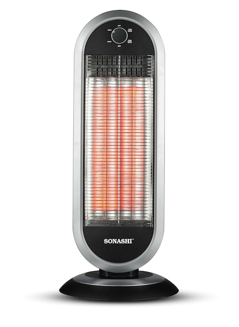 Sonashi Carbon Heater, Wide Angle Oscillation Function, Two Heating Power 450W / 900 W SCH-4000 Black/Grey