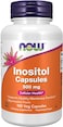 Now Foods Inositol Capsules, 500 mg, 100 Capsules
