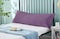 KLUB LINEN  Long Body Pillow 1pc, Fabric: 100% Polyester 85 GSM Microfiber 1 cm Stripe Super Soft, Filling: 1300 gm Hollow Fiber Comfort, Breathable &amp; Ultra Soft Size: 45 x 120 cm, Color: Lilac
