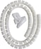 DOT CABLE ZIP 1.5M WHITE