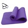 Decdeal - 72 * 24 Inches Yoga Mat Non-Slip 10mm Thicknness Exercise Mats with Storage Band and Mesh Bag for Yoga Lovers Pregnant Women Kids Old People Hikers Travelers