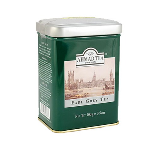 AHMAD TEA EARL GREY TIN 100G