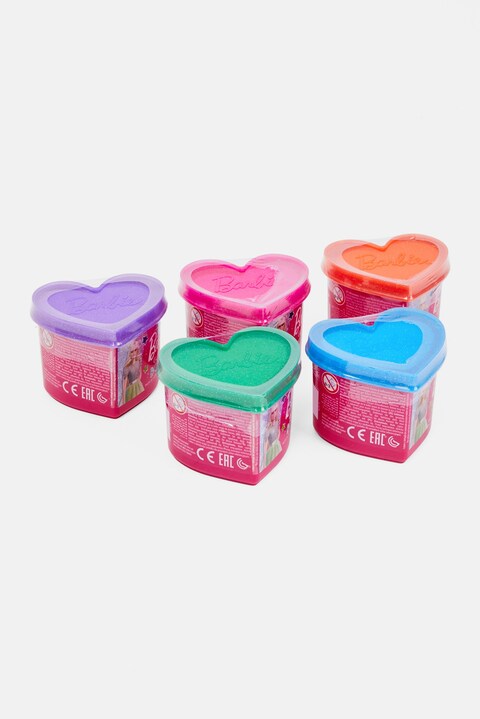 Barbie Glitter Dough Kit House, Pink