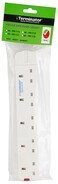 Terminator Brand UK Socket Power Extension Socket Without Cable - 5way