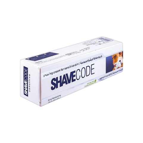 Shave Code Shaving Cream For Sensitive Skin - 90 Ml
