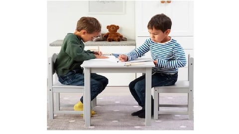 Children's chair, grey