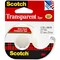 3M Scotch 144 Transparent Tape with Plastic Dispenser, 1/2&quot; X 450&#39;&#39;