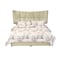 In House Milano Velvet Bed Frame - Single - 200x100 cm - Beige