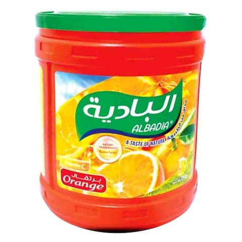 Al Badia Orange Flavour Powder Drink 2kg