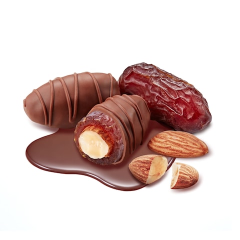 Chocodate Date Almond Milk Chocolate 100g