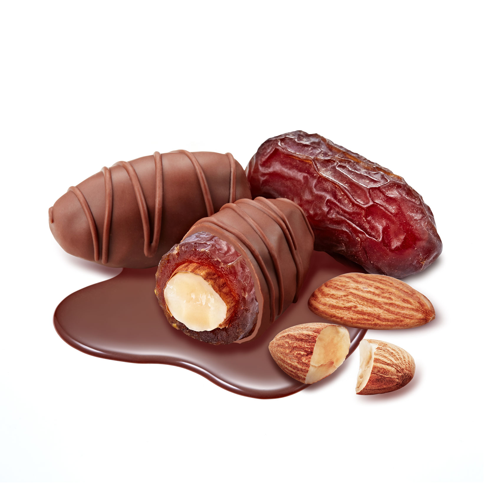 Chocodate Date Almond Milk Chocolate 100g