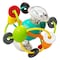 Infantino Sensory Discover And Play Sensory Activity Ball 6+ Months