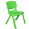 XIANGYU (28cm) green outdoor kids stackable plastic chair for kids