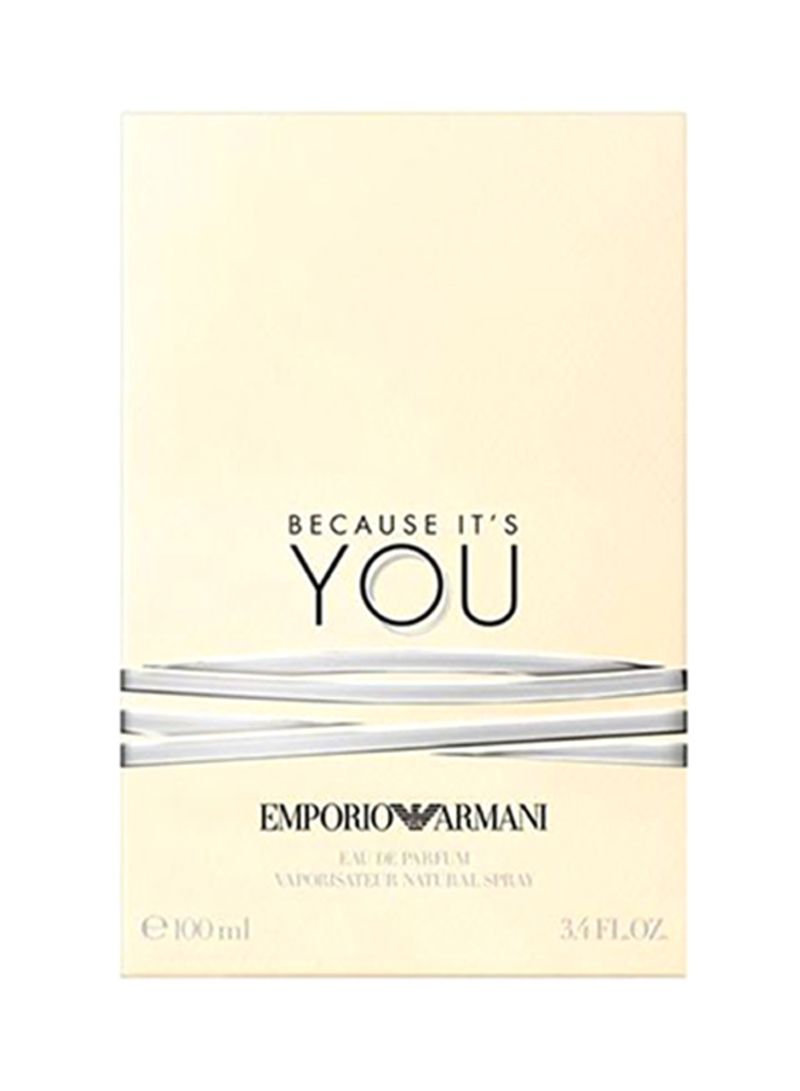 Emporio Armani Because Its You Eau De Parfum For Women - 100ml