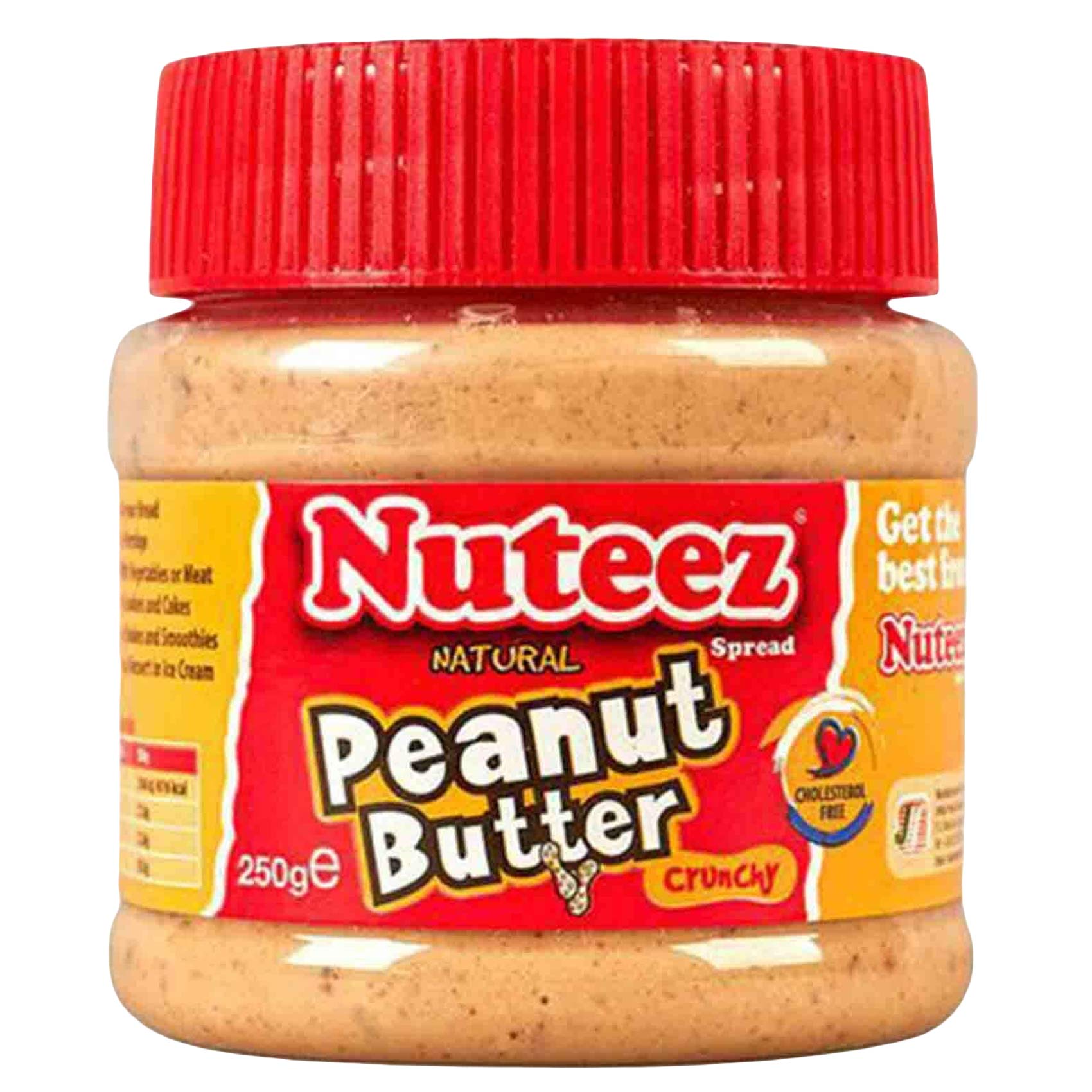 Nuteez Natural Crunchy Peanut Butter 250g