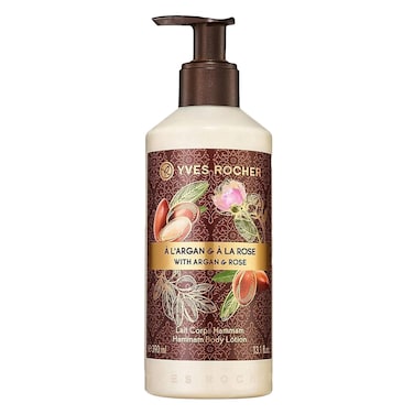 Yves Rocher Argan And Rose Hammam Body Lotion 390ml