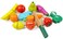 Wooden Kitchen Toys Cutting Fruits Vegetables Colorful Pretend Play Baby Puzzle Toys Children Early Educational Magic Stickers