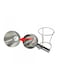 Pancake Batter Dispenser Silver 26X20centimeter