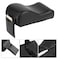 Generic Universal PU Leather Car Central Armrest Cover Pad Cushion Seat Arm Rest Support Black 1 Pcs Hand Rest