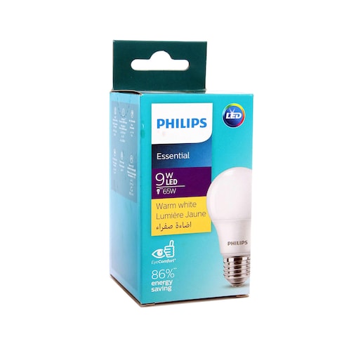 Philips Bulb Essentials LED 9W Warm White