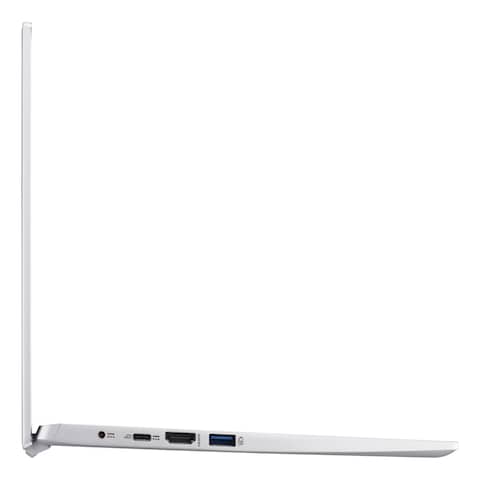 Acer Swift 3 SF314-43-R4K2 Notebook, AMD Ryzen 7 5700U, 16GB RAM, 512GB SSD, 14-inch FHD, Windows 11 Home, Pure Silver, English/Arabic Keybaord- NX.AB1EM.00E