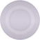 Royalford Rf4490 10" Melamine White Pearl Dinner Plate - Soup Deep Plate Pasta Plate, Plate With Playful Classic Decoration, Dishwasher Safe, Ideal For Soup, Deserts, Ice Cream &amp; More