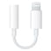 Apple Lightning To 3.5mm Headphone Jack Adapter White