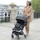 Teknum Travel Cabin Stroller with Coffee Cup Holder - Grey