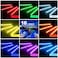 Generic-Cigarette Car LED Strip Light, 4pcs 36 LED DC 12V Multicolor Music Car Interior Light LED Under Dash Lighting Kit with Sound Active Function &amp; Wireless Remote Control