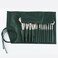 14-Piece Make Up Brush Set Green
