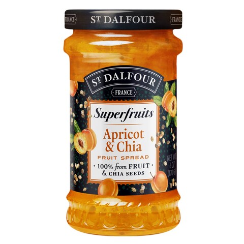 St. Dalfour Apricot And Chia Fruit Spread 170g
