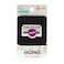 Scunci No Damage Elastics, Black, 4 MM, 54-Count by Scunci