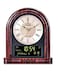Al Harameen Two Languages Azan Wall Clock Wooden 27centimeter