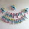 Gradient Rainbow Happy Birthday Balloons Banner, 16 Inch Mylar Foil Letters Birthday Sign for Girls Boys Kids &amp; Adults Birthday Decorations and Party Supplies