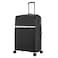 Cabinpro Hard Case Trolley Luggage Set of 3 For Unisex Polypropylene Lightweight 4 Double Wheeled Suitcase With Built In TSA Type Lock Travel Bag CP002 Black