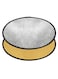 Andoer - Collapsible Disc Photography Light Reflector 24 x 60centimeter Gold/Silver