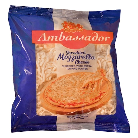 Ambassador Shredded Mozzarella Cheese 900g