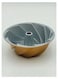 Almufarrej Granite Spiral Shaped Cake Mould Gold 25cm